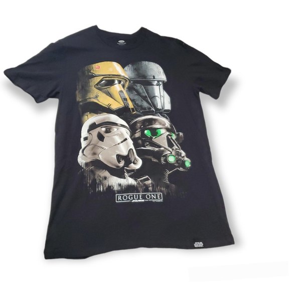 Old NAVY  mens STAR WARS ROGUE ONE size M tees Collectabilitees Special Edition - Picture 1 of 7